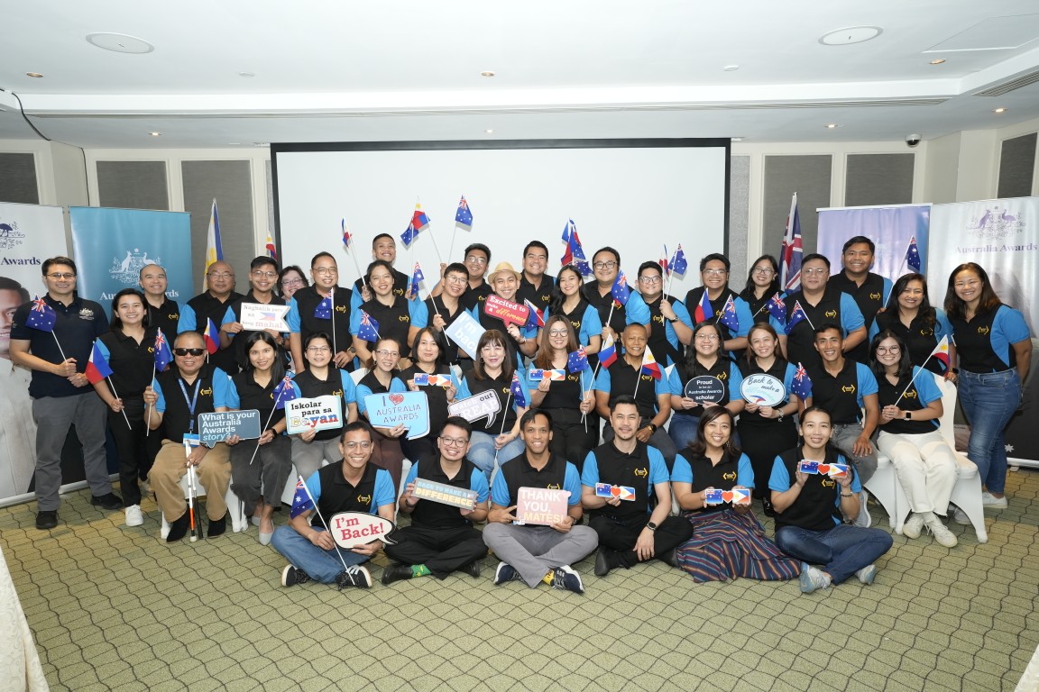 Thirty scholars are back to make a difference in the Philippines Image Thirty scholars are back to make a difference in the Philippines Image