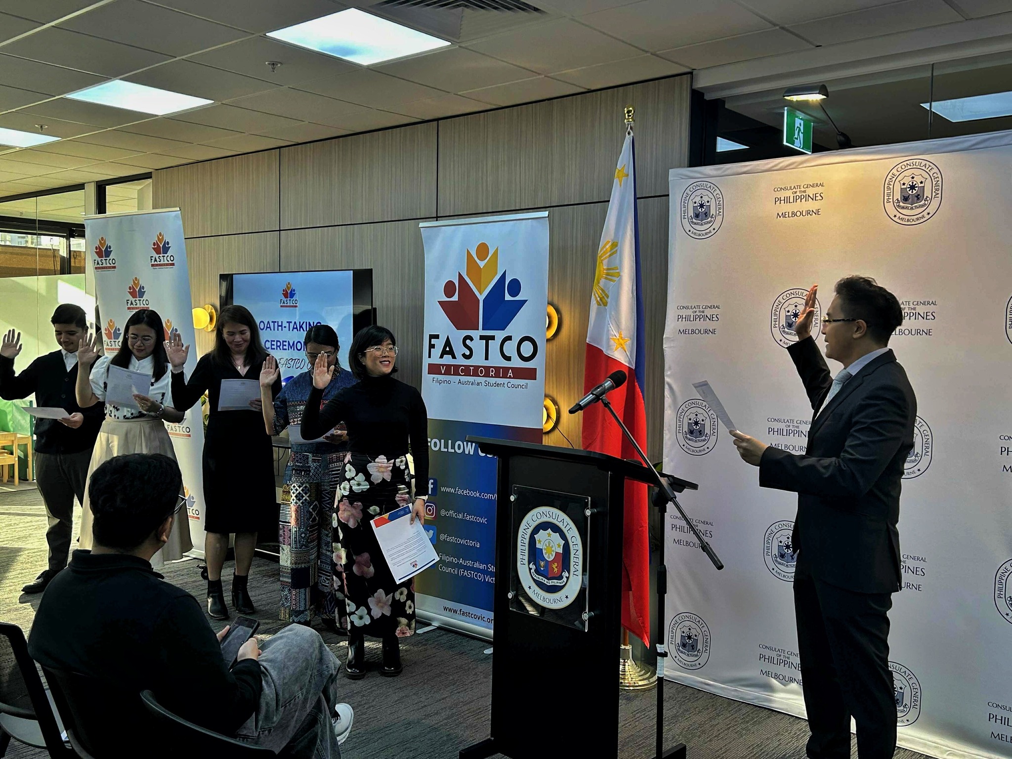 Filipino scholars elected as FASTCO officers Image Filipino scholars elected as FASTCO officers Image